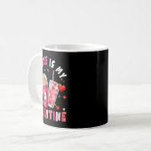 Women's Coffee Is My Valentine Hearts Matching Dri コーヒーマグカップ (正面左)
