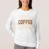 Womens Coffee Tシャツ (正面)