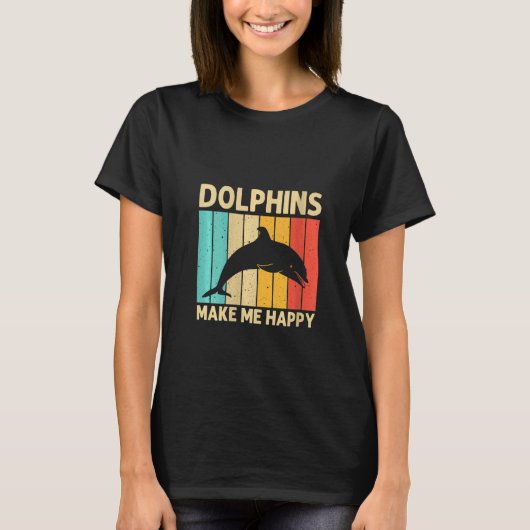 Womens Cool Dolphin For Men Women Dolphins Beluga  Tシャツ (正面)