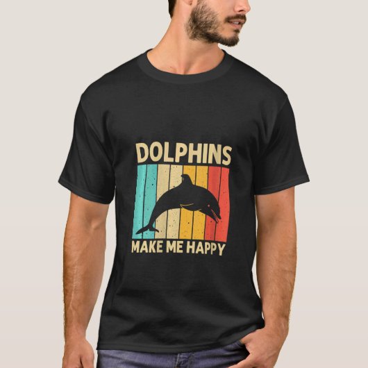 Womens Cool Dolphin For Men Women Dolphins Beluga  Tシャツ (正面)