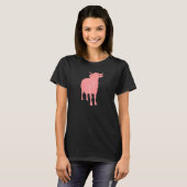 Womens Cow Lady Farm Girl Cattle Farmer Cow Farmin Tシャツ (正面フル)