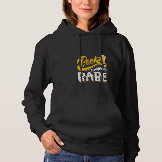 Womens Crafts Beer   Funny Drinking Quote Drinkers パーカ (正面)