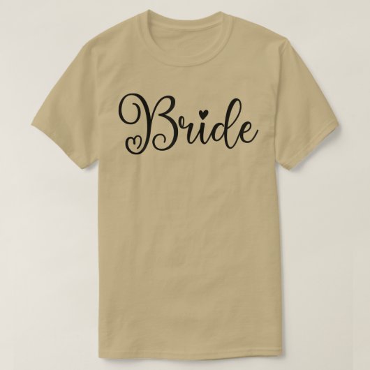 Womens Cute Bride Funny Wedding Party And Bachelor Tシャツ (デザイン正面)