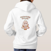 women's Cute Christmas hoodie パーカ (裏面)