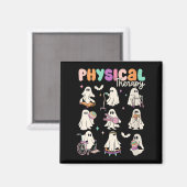 Womens Cute Ghost Physical Therapy Pt Physical The マグネット (正面/裏面)