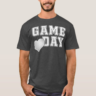 Womens Cute Golf Mom Friday Night Game Day T-Shirt Tシャツ