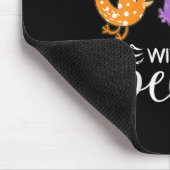 Womens Cute Quilting With My , Quilters  マウスパッド (コーナー)