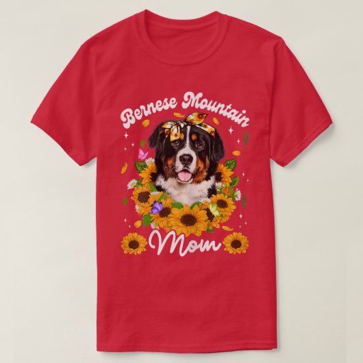 Womens Cute Siamese Cat Mom Sunflower Mothers Day  Tシャツ (デザイン正面)