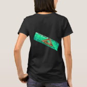 Women's "Dark Minds Forb Dark Times" on black Tシャツ (裏面)