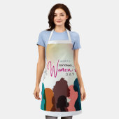 Women's Day Celebration Apron エプロン (着用した状態)