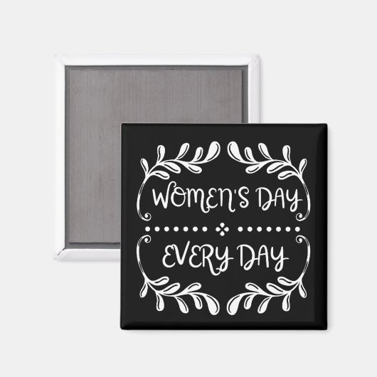 Women's Day Everyday マグネット (正面/裏面)