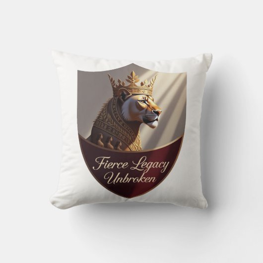 Women's Day Fierce Heritage, Empowerment Gift 2026 クッション (正面)