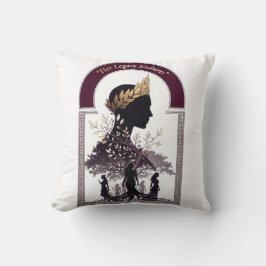 Womens Day Strength Legacy, Women Empowerment Gift クッション