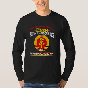 Womens Ddr Ossi東ドイツアイディアメンズ Tシャツ