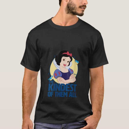 Womens Disney Princess Snow White Kindest Of Them  Tシャツ (正面)