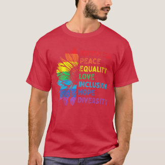 Womens Diversity Inclusion Equality Human Rights R Tシャツ