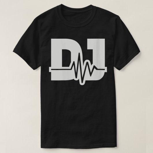 Womens DJ周波数VNeck Tシャツ (デザイン正面)