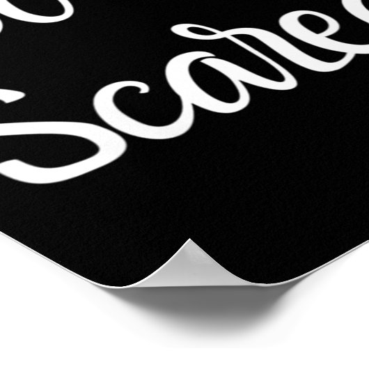 Womens Do It Ed Insres Courage Motivational V-neck ポスター (角)