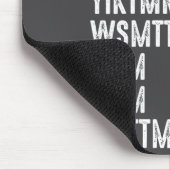 Womens Do You Know The Muffin Man Dyktmm Funny Quo マウスパッド (コーナー)