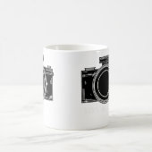 Womens Don'T Be Negative Funny Photography Camera コーヒーマグカップ (中央)