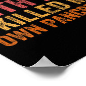 Womens Don't Mess With-me I Killed My Own Pancreas ポスター (角)