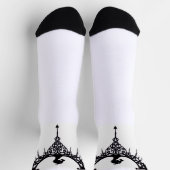 Women's Dragon symbol socks ソックス (上部)