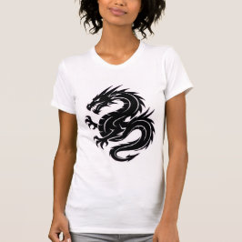 Women's dragon symbol t-shirt tシャツ