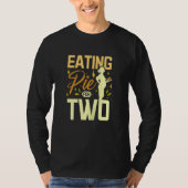 Womens Eating pie for two Tシャツ (正面)
