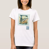 WOMEN'S Edmonds Marsh SAKE Tシャツ2（背中つき） Tシャツ (正面)