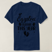 Womens Eggstra Blessed This Year Costume Easter Pr Tシャツ (デザイン正面)