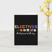 Womens Electives The Part Of The Day V-neck  カード (黄色い花)