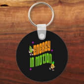 Womens Energy In Action Fun Trocal Active Lifestyl キーホルダー (正面)