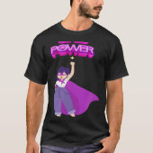 Women's Equality Day Girls Power Tシャツ (正面)