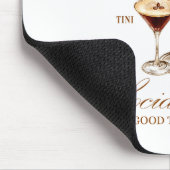 Womens Espresso Martini Social Club Drinking Tail  マウスパッド (コーナー)