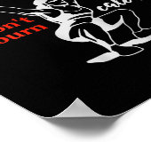 Womens Excuses Don't Burn Calories I Motivational  ポスター (角)