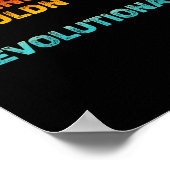 Womens Existing Shouldn't Be Revolutionary Retro V ポスター (角)