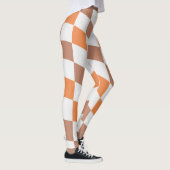 Women's Fall Fashion Checkered Leggings レギンス (右)