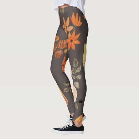 Women's Fall Fashion Leggings レギンス (左)
