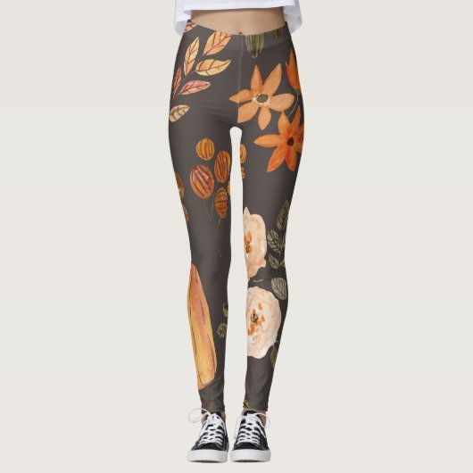 Women's Fall Fashion Leggings レギンス (正面)