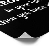 Womens First Name Deborah Funny Quote If You Don't ポスター (角)