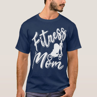 Womens Fitness Mom Mother's Day Sport Mother Worko Tシャツ