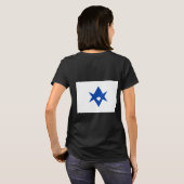 Women's  Fleece Zip Jogger with flag of Toyota Tシャツ (裏面フル)