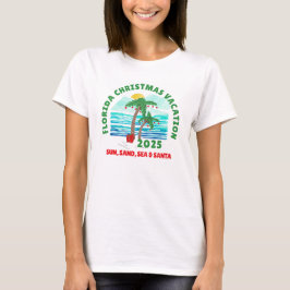 Women's Florida Christmas Vacation T-Shirt Tシャツ