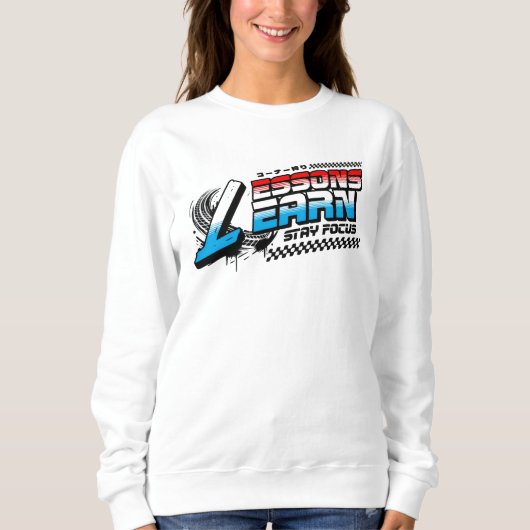 WOMEN'S FOCUS LESSONS LEARN SWEATSHIRT スウェットシャツ (正面)