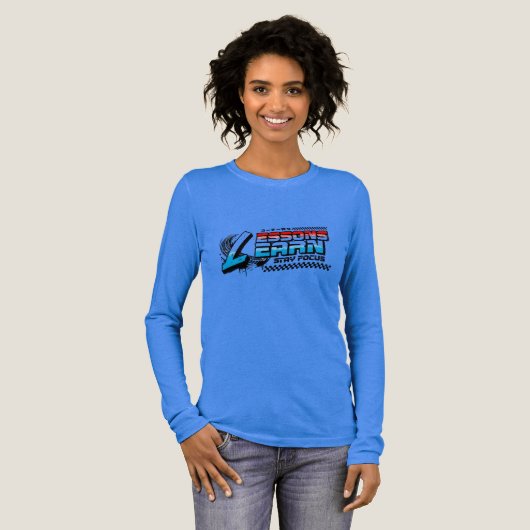 WOMEN'S FOCUS LESSONS LEARN TR-BLEND LONG SLEEVE  トライブレンドＴシャツ (正面全体)