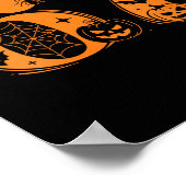 Womens Fun Six Seven 6 7 Meme Design Couples Hallo ポスター (角)