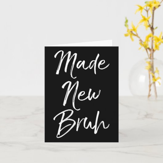 Womens Funny Baptism Gift For Boys Salvation Quote カード (黄色い花)