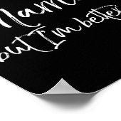 Womens Funny Divorce Joke I Used To Be Married But ポスター (角)