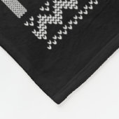 Womens Funny I Prefer Halloween Black Cat Ugly Chr フリースブランケット (角)