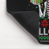 Womens Funny I Prefer Halloween Skeleton Ugly Chri マウスパッド (コーナー)